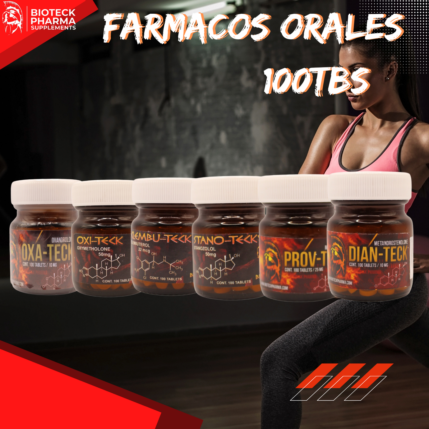 FARMACOS ORALES 100tbs