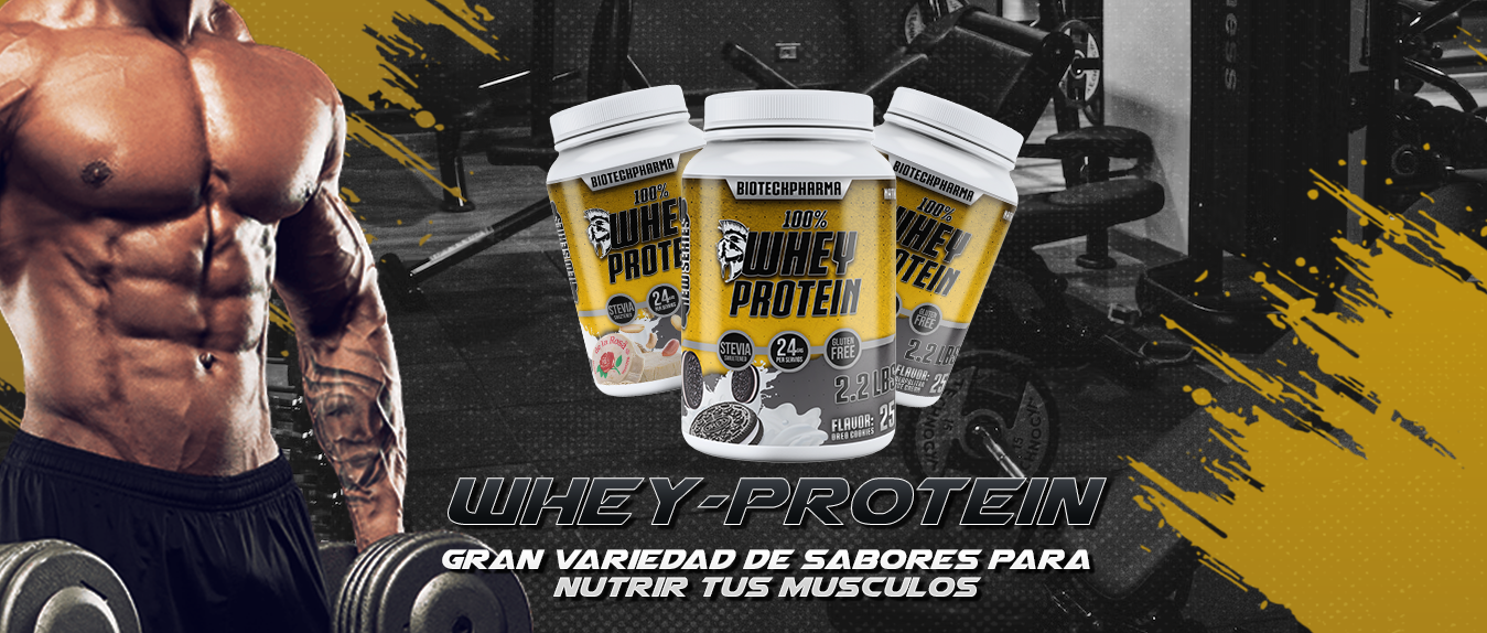 100% WHEY PROTEIN