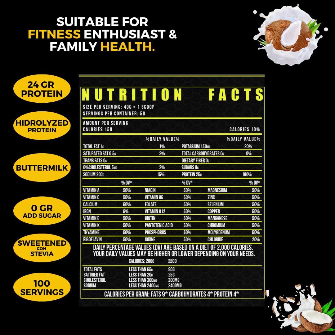 ISO-PROTEIN 0 CARBOHIDRATOS SABOR CREMA DE COCO