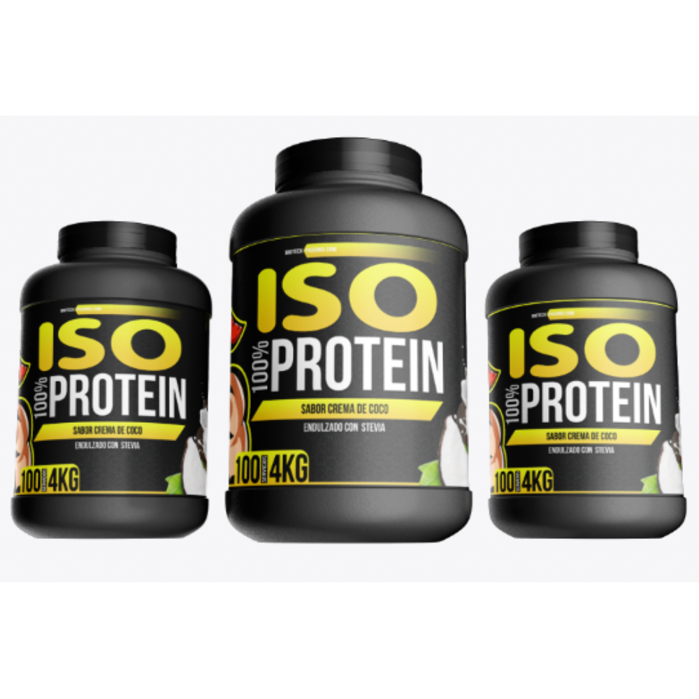 ISO-PROTEIN 0 CARBOHIDRATOS SABOR CREMA DE COCO