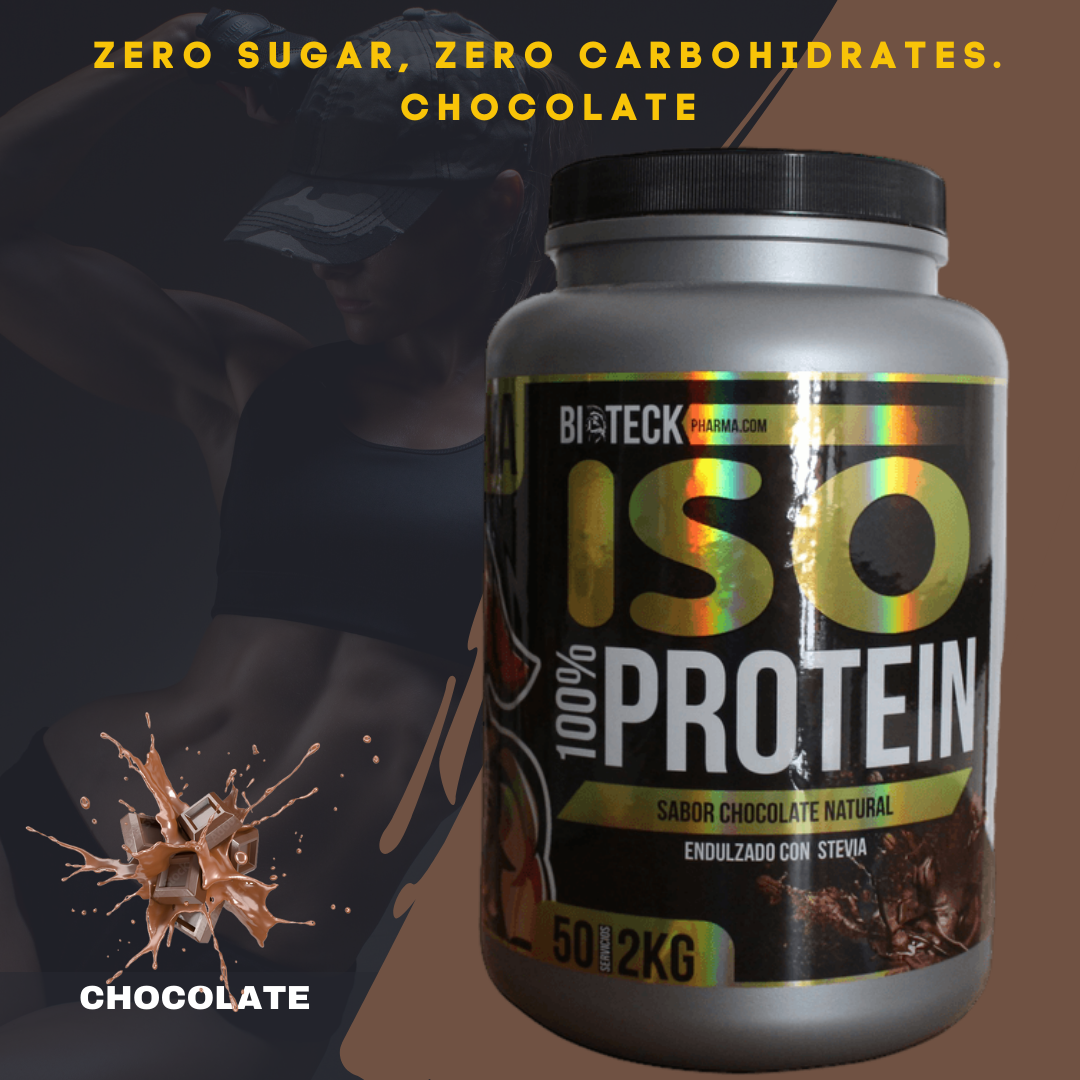 ISO-PROTEIN 0 CARBOHIDRATOS SABOR CHOCOLATE