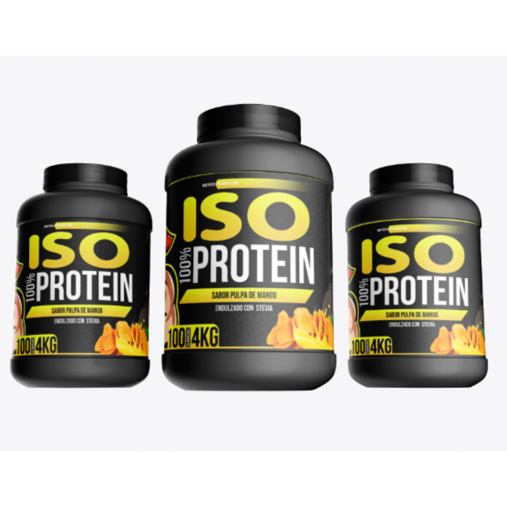 ISO-PROTEIN 0 CARBOHIDRATOS SABOR MANGO