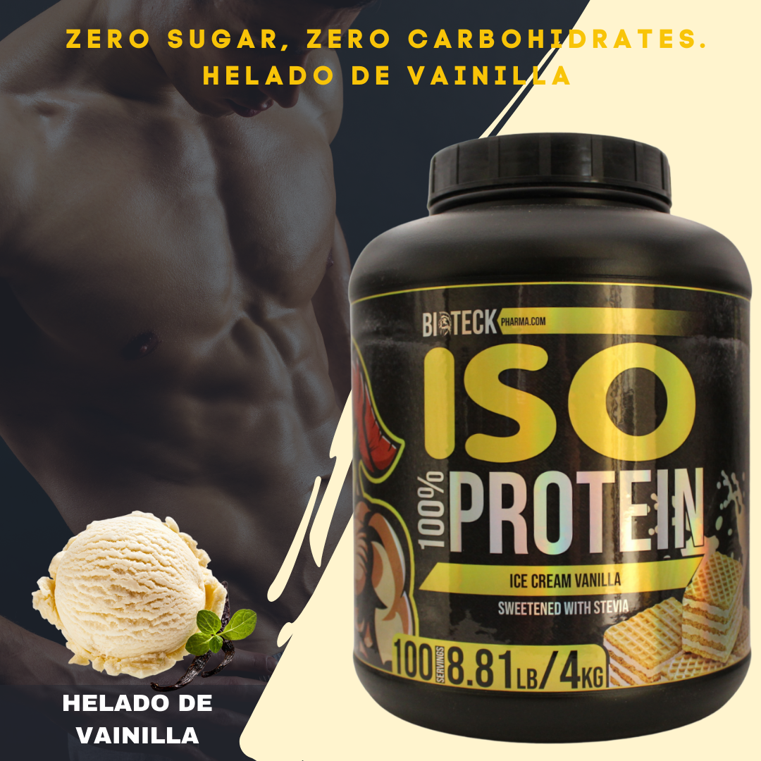 ISO-PROTEIN 0 CARBOHIDRATOS HELADO DE VAINILLA