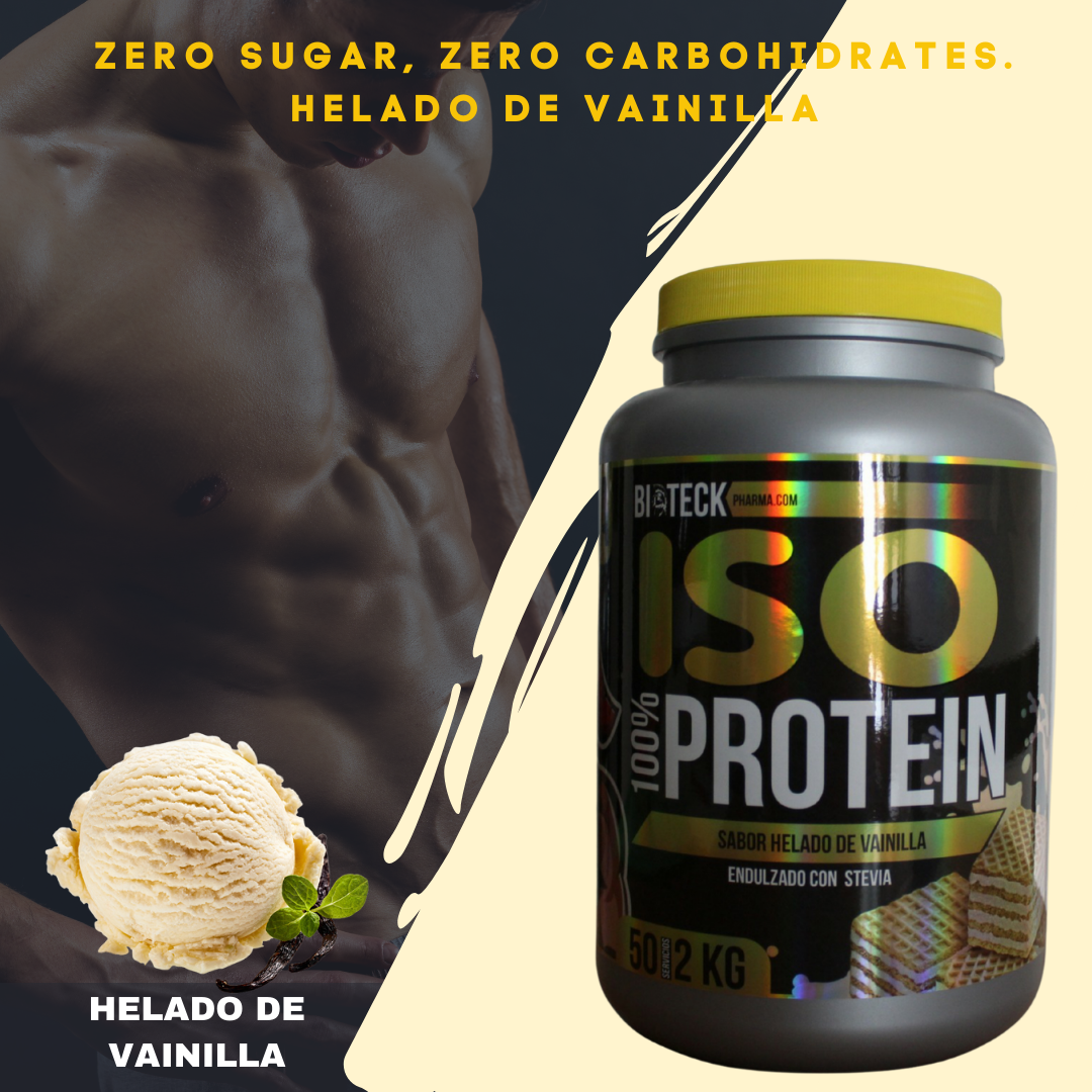 ISO-PROTEIN 0 CARBOHIDRATOS HELADO DE VAINILLA