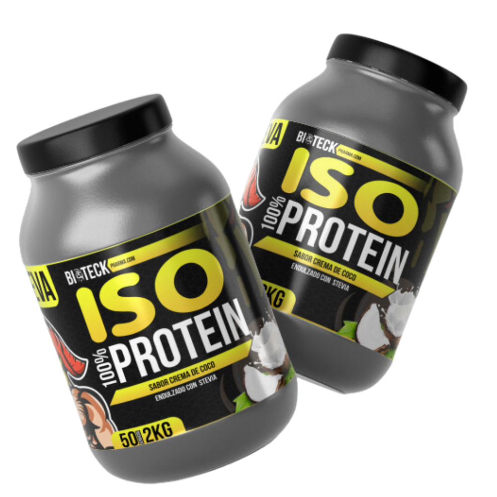 ISO-PROTEIN 0 CARBOHIDRATOS SABOR CREMA DE COCO