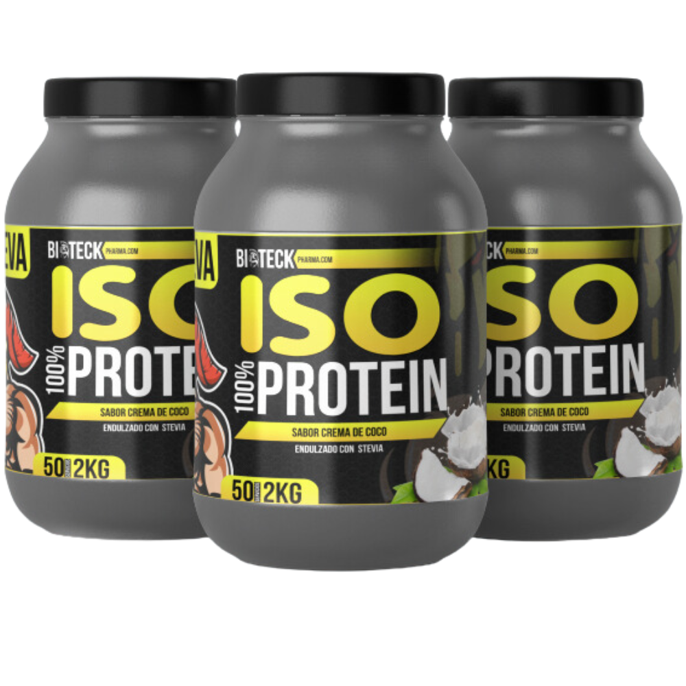 ISO-PROTEIN 0 CARBOHIDRATOS SABOR CREMA DE COCO