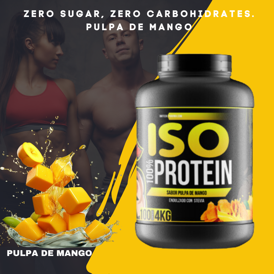 ISO-PROTEIN 0 CARBOHIDRATOS SABOR MANGO