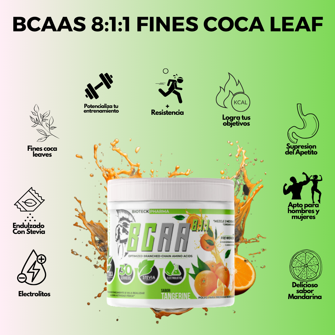 BCAAS 8:1:1 FINES COCA LEAF.