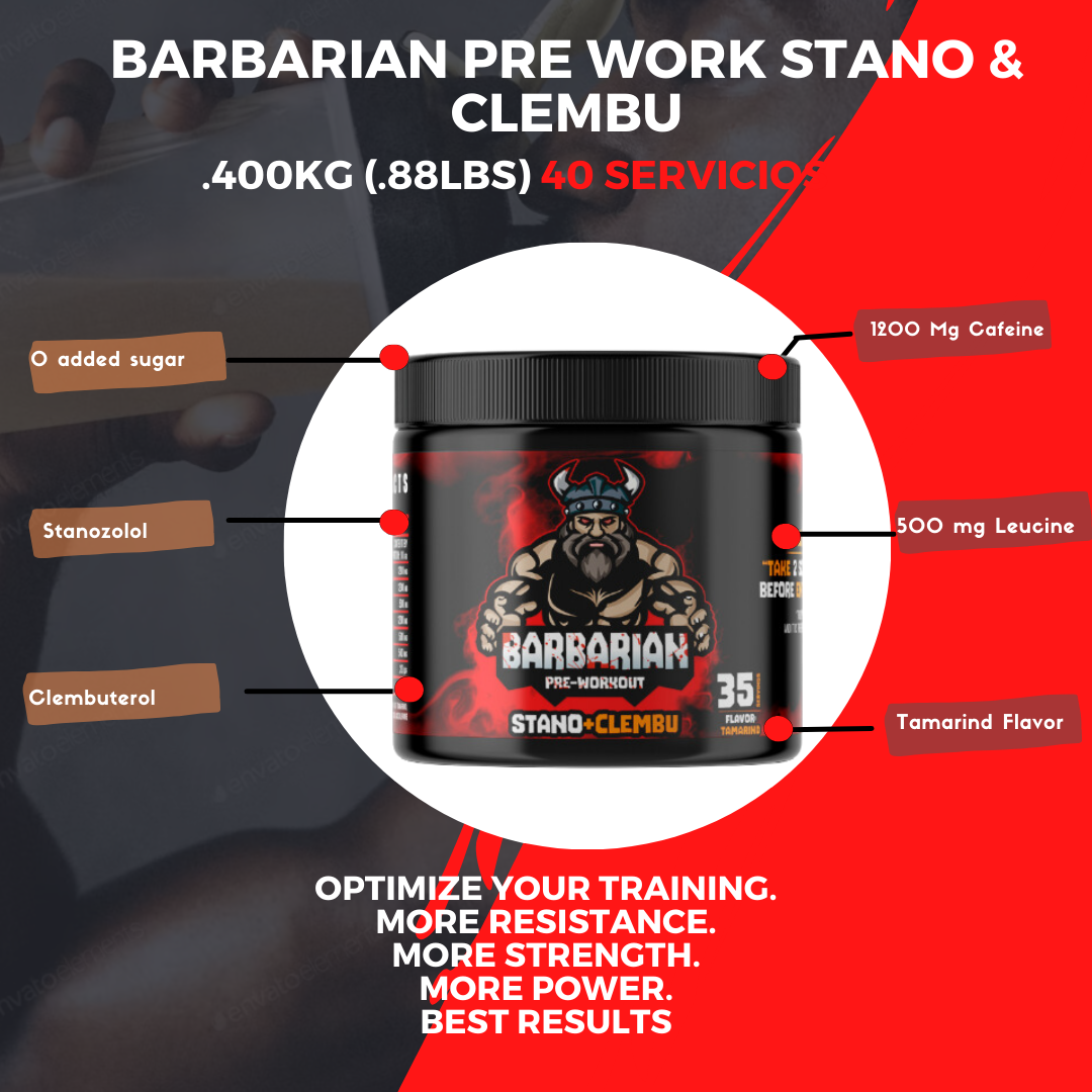 BARBARIAN PREWORK OUT 35 SERVICIOS 350 GRS