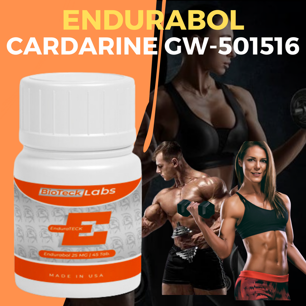 SARMS| Endurabol Cardarine GW501516 25 Mg 45 Tabletas Sin Sabor