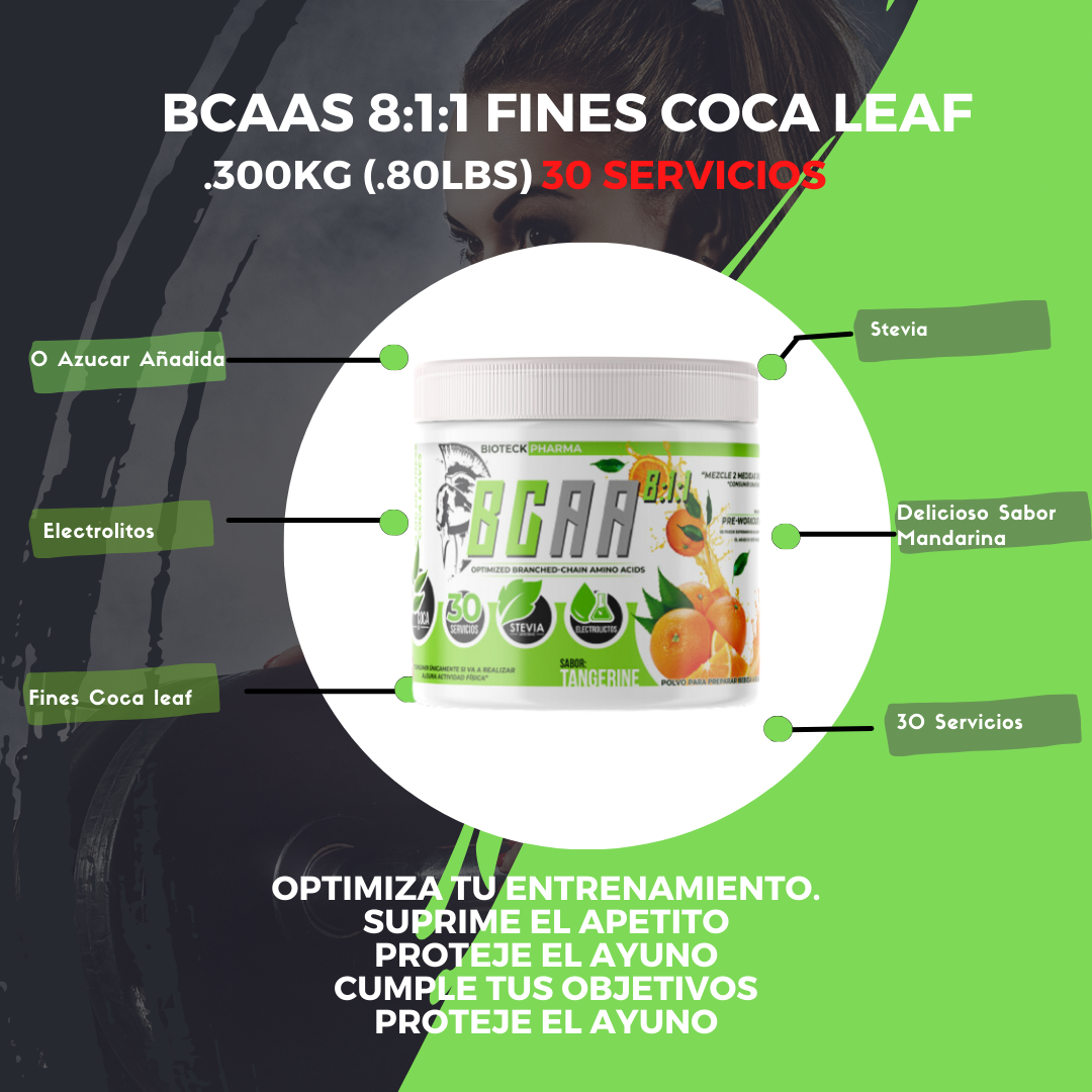 BCAAS 8:1:1 FINES COCA LEAF.