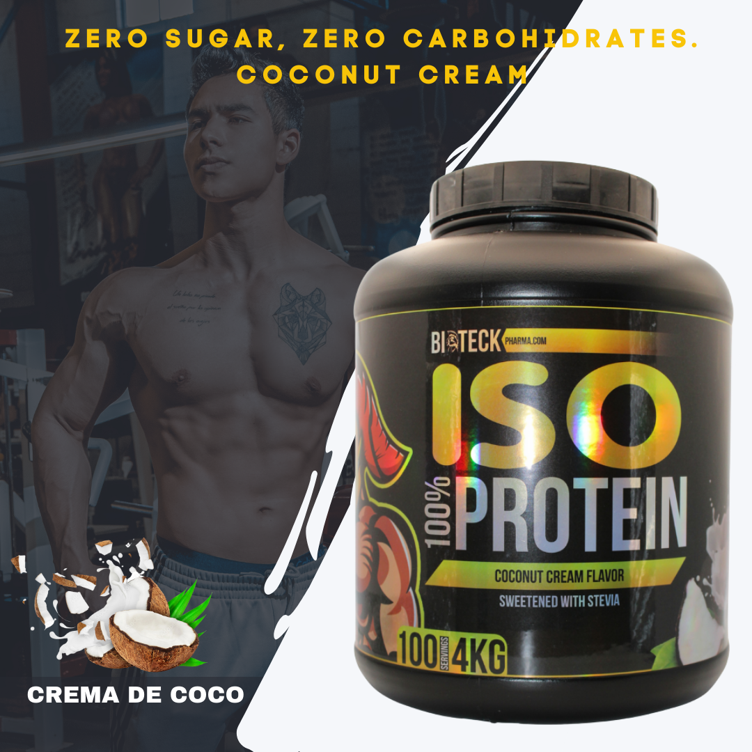 ISO-PROTEIN 0 CARBOHIDRATOS SABOR CREMA DE COCO