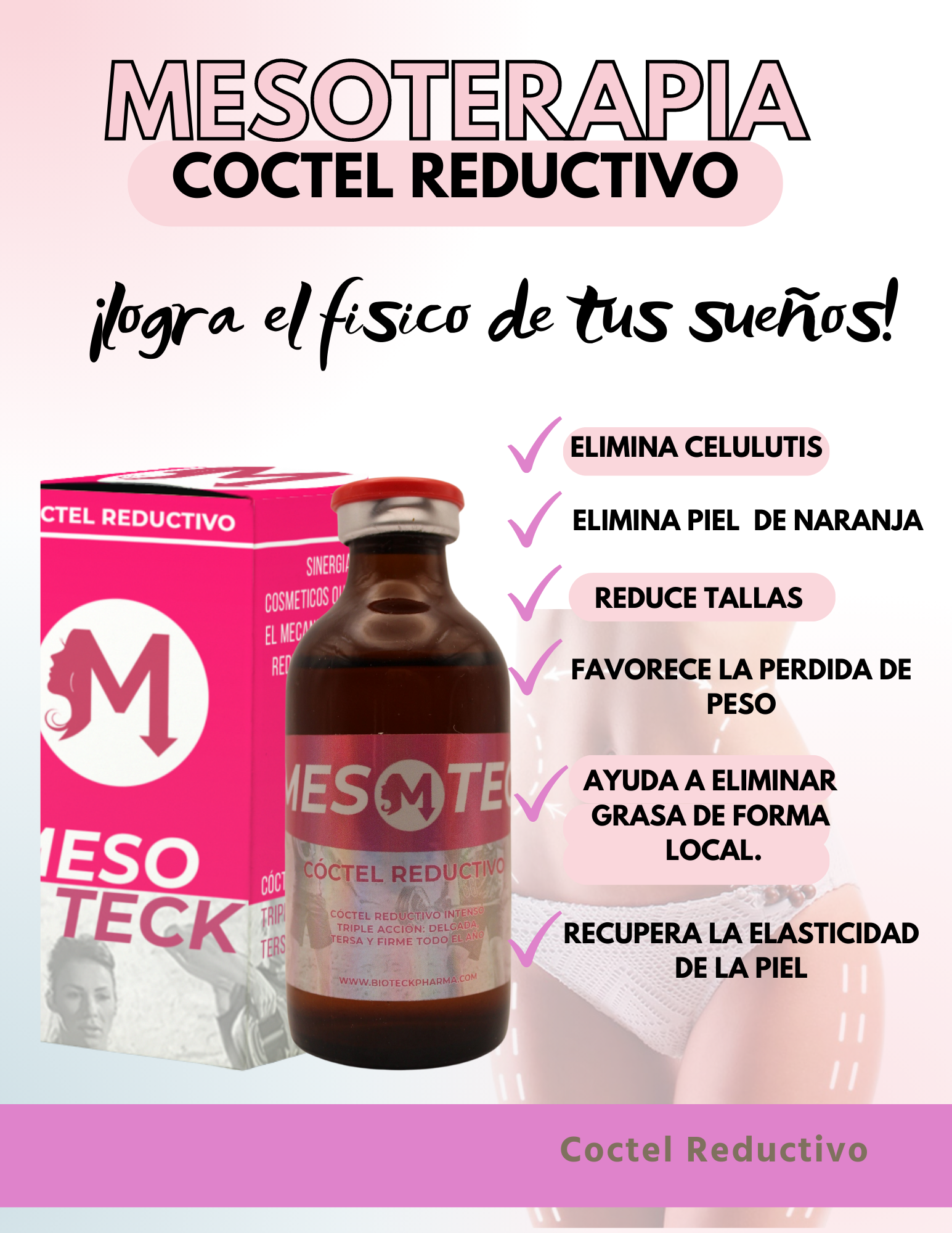 MESOTERAPIA (COCTEL REDUCTIVO / COCTEL REAFIRMANTE)