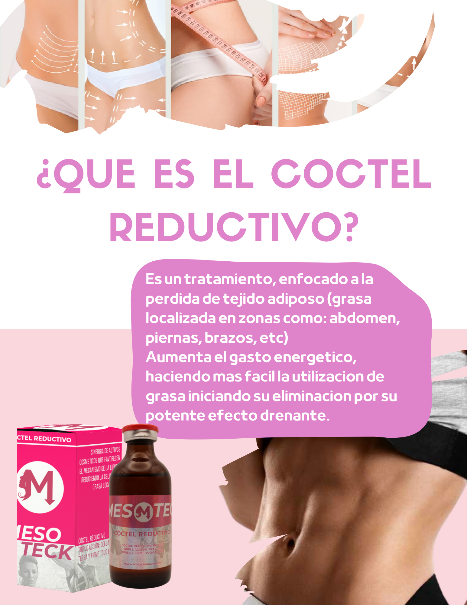 MESOTERAPIA (COCTEL REDUCTIVO / COCTEL REAFIRMANTE)