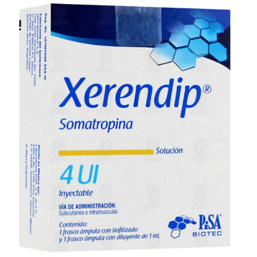 XERENDIP SOMATROPIN 4 UI