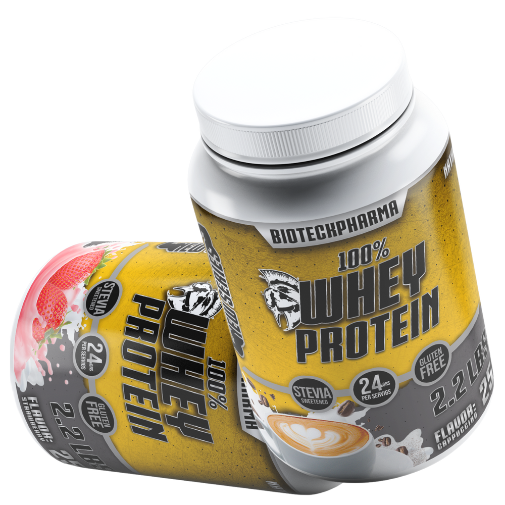 2 WHEY PROTEIN 2.2lbs