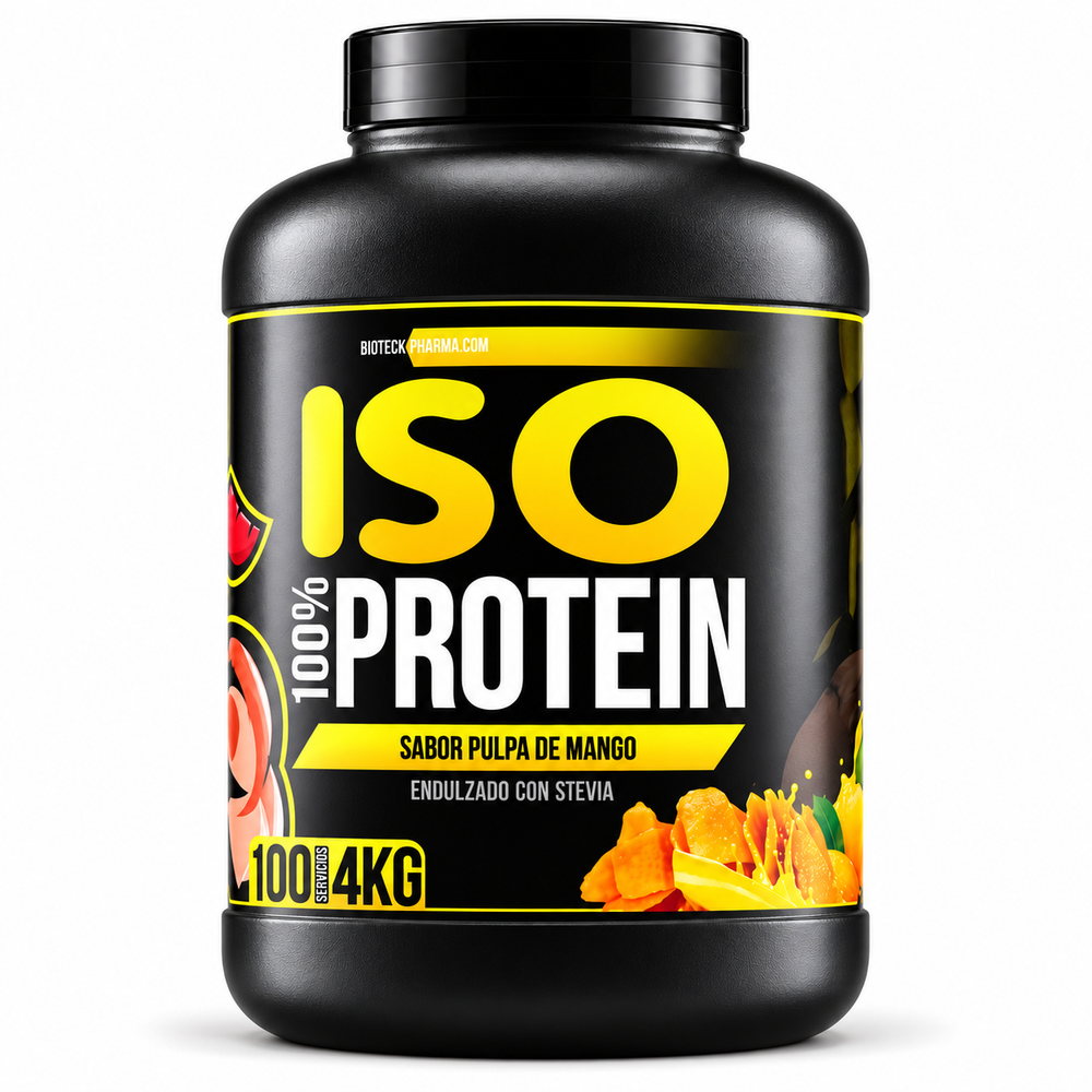ISO mango 4 kg · Envase negro