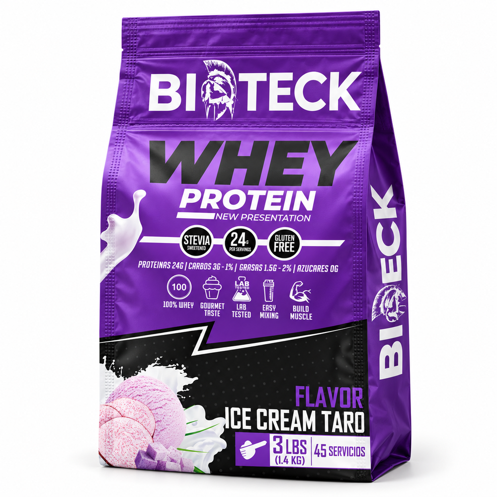BIOTECK Amazon | 67702947053865 | 01 | Whey Taro 3 lb · Fotografía de estudio