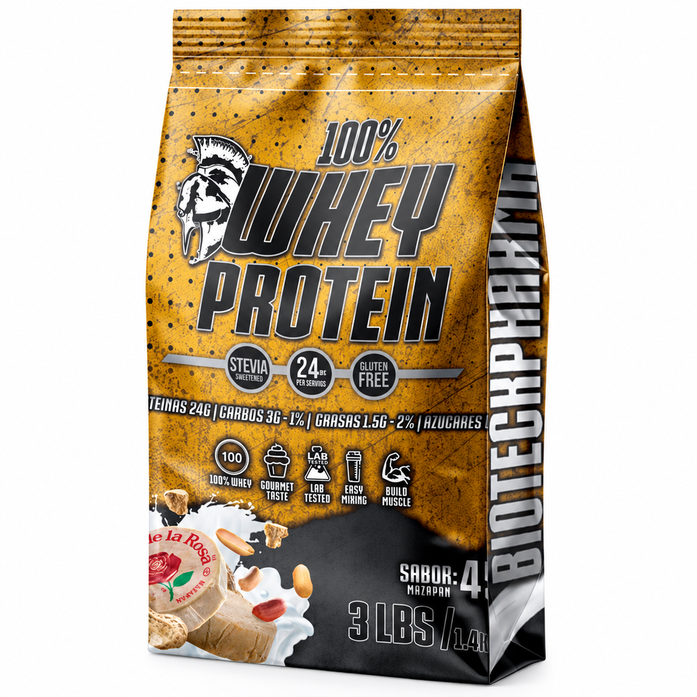 BIOTECK Amazon | 45127576846633 | 01 | Whey Mazapán 3 lb · Envase mejorado